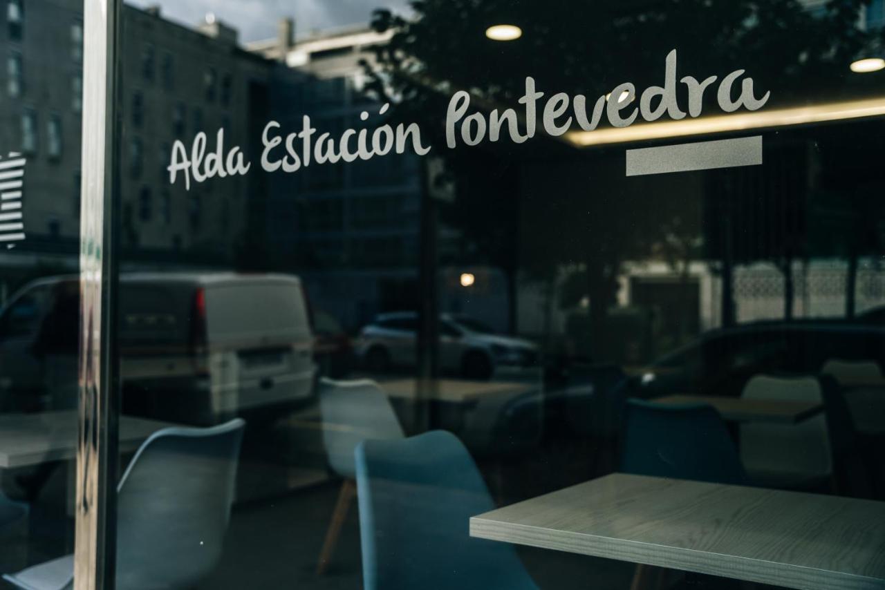 Hotel Alda Estación Pontevedra Exterior foto